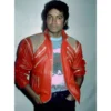 Jaafar Jackson Michael Red Jacket closure