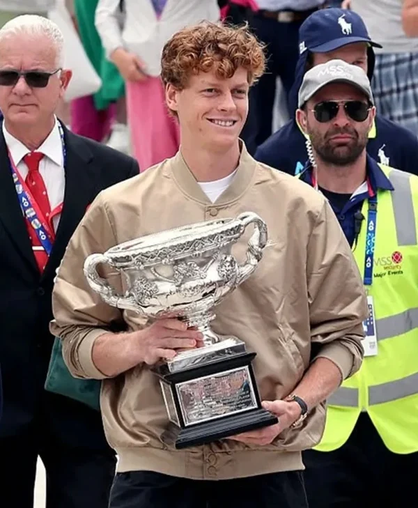 Jannik Sinner Australian Open Tennis Tournament Jacket