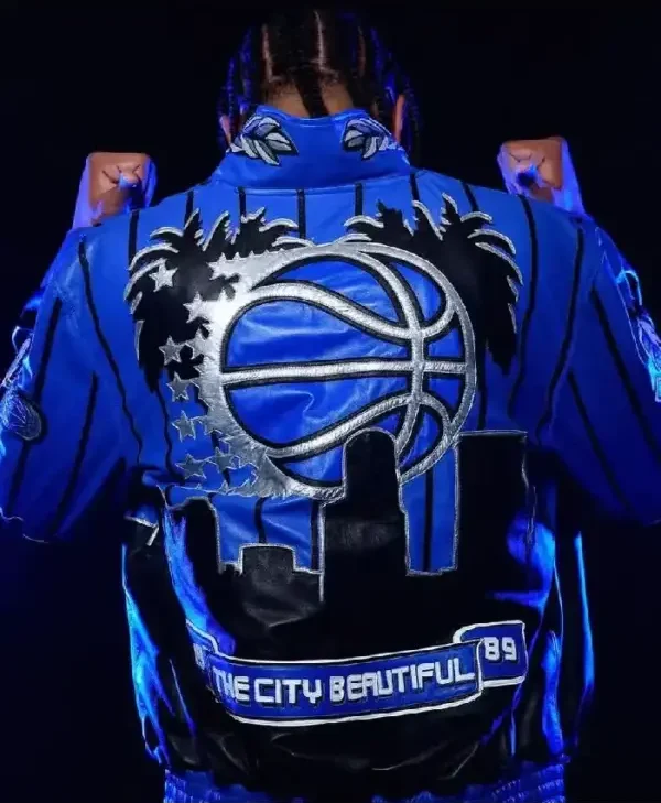 Jeff Hamilton Orlando Magic Jacket back