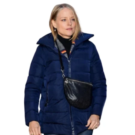 Jodie Foster NYC 2026 Puffer Jacket