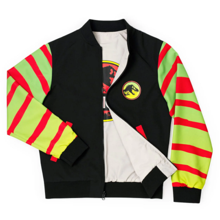 Jurassic Park “Jurassic Rides” Reversible Bomber Jacket