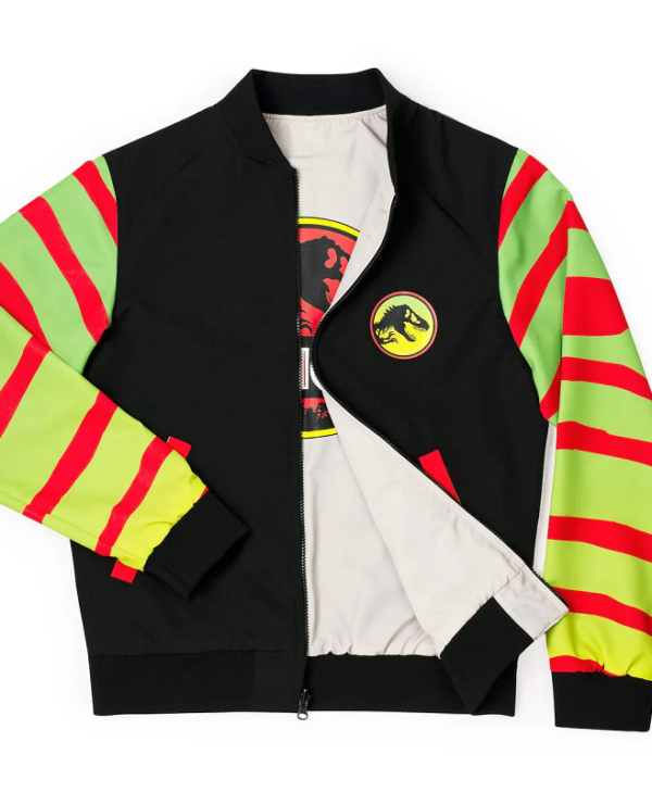 Jurassic Park “Jurassic Rides” Reversible Bomber Jacket