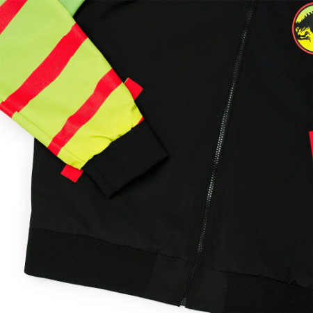 Jurassic Park “Jurassic Rides” Reversible Bomber Jacket front