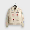 Kith & AVIREX for Olympics Heritage Leather Bomber Jacket