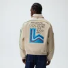 Kith & AVIREX for Olympics Heritage Leather Bomber Jacket back
