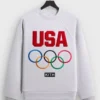 Kith for Team USA Raglan Nelson Crewneck Sweatshirt