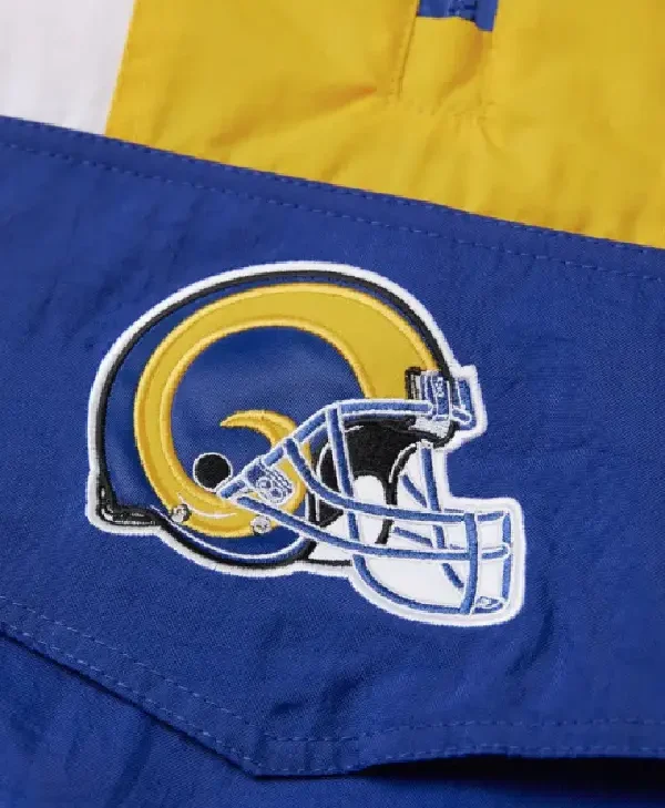 LA Rams Pullover Jacket logo