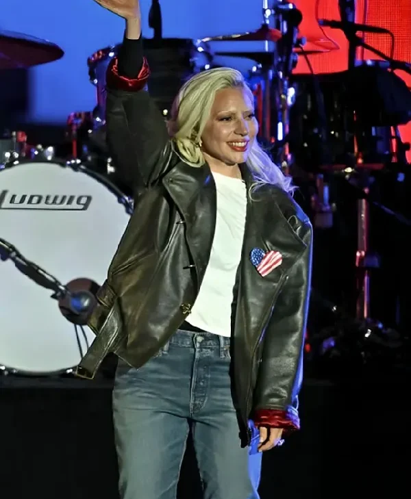 Lady Gaga Election Concert Jacket front