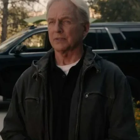 Leroy Jethro Gibbs NCIS Hooded Jacket front