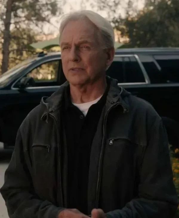 Leroy Jethro Gibbs NCIS Hooded Jacket front