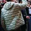 Lewis Hamilton Quilted Puffer Jacket For Sale