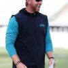 Liam Coen 2025 Jacksonville Jaguars Training Camp Quarter-Zip Vest