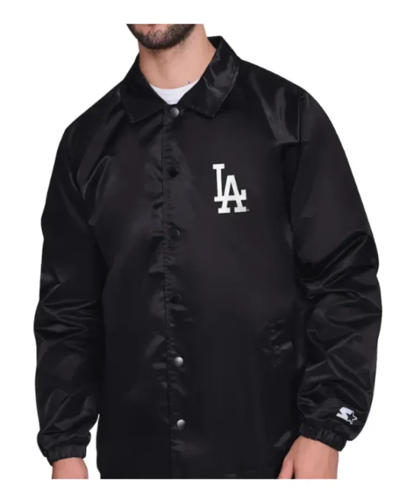 Los Angeles Dodgers Starter Black Retro Jacket