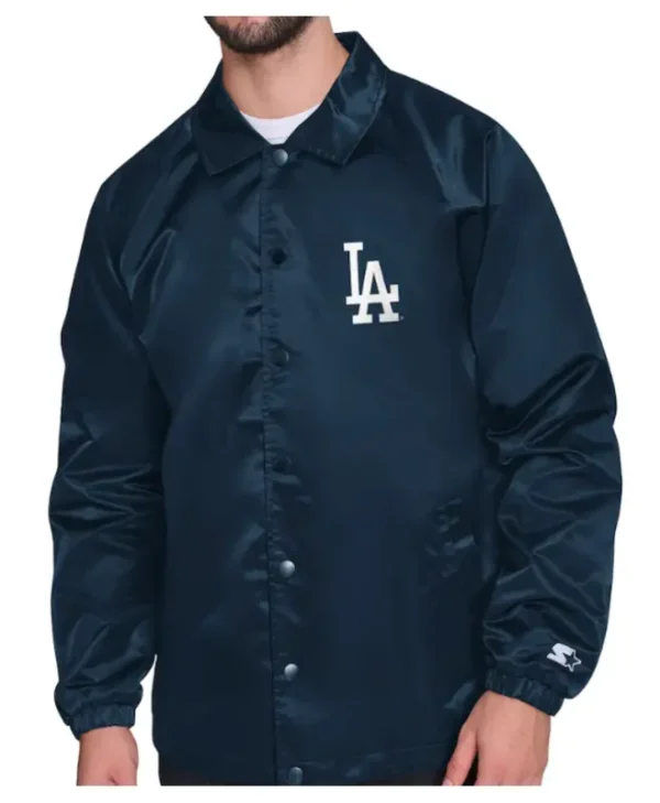 Los Angeles Dodgers Starter Black Retro Jacket For Sale