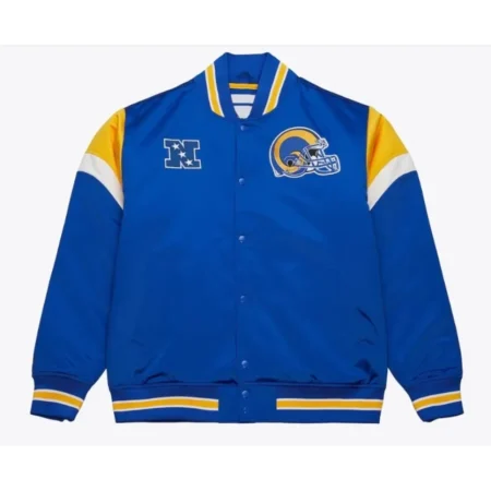 Los Angeles Rams Team Varsity Jacket front