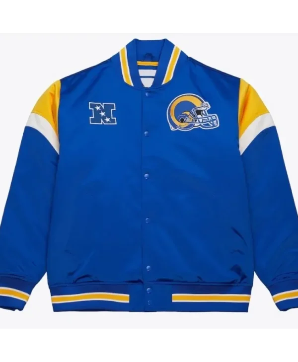 Los Angeles Rams Team Varsity Jacket front