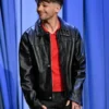 Louis Tomlinson The Tonight Show Black 2026 Jacket close up