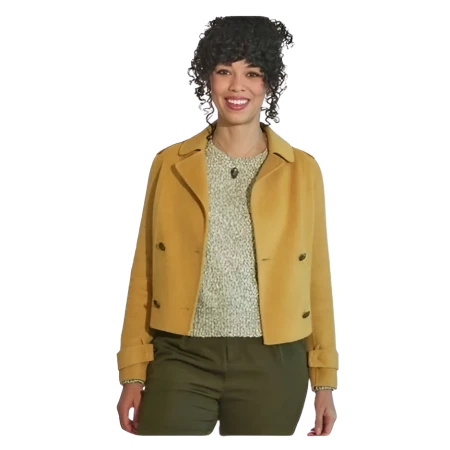 Love In The Clouds Alexis Zollicoffer Mustard Jacket