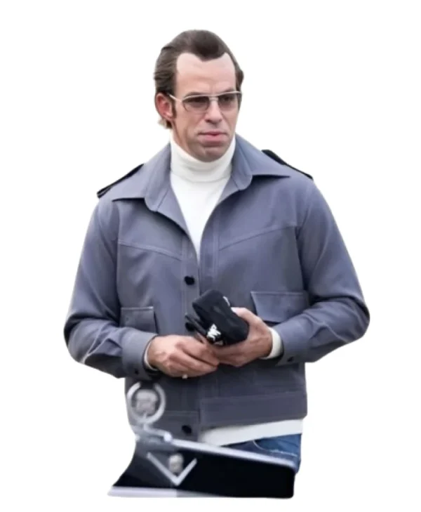 Madden Christian Bale Grey Cotton Jacket