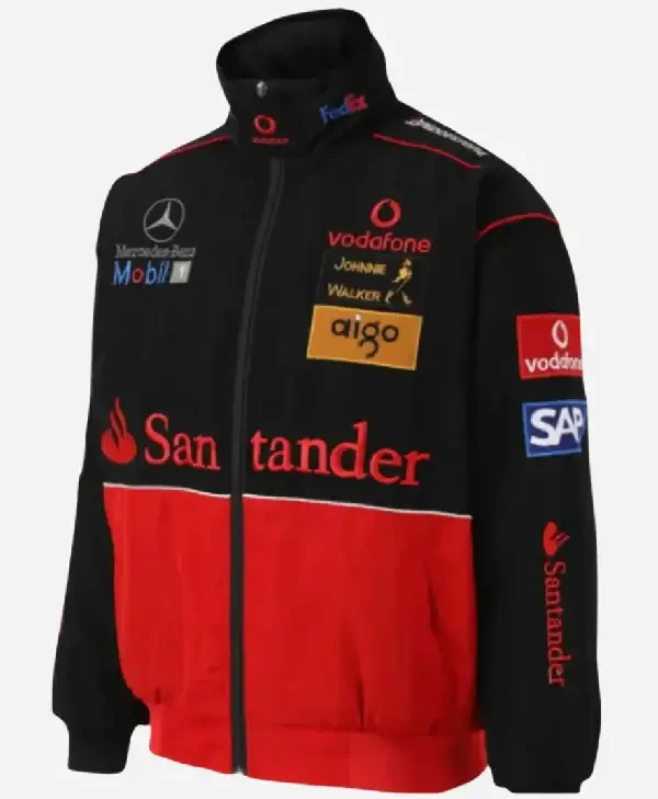 Mclaren F1 Vintage Jacket front style