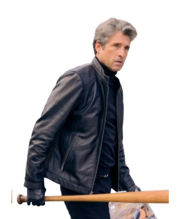 Memory Of A Killer Patrick Dempsey Black Leather Jacket