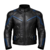 Men’s Cyberpunk Urban Biker Leather Jacket