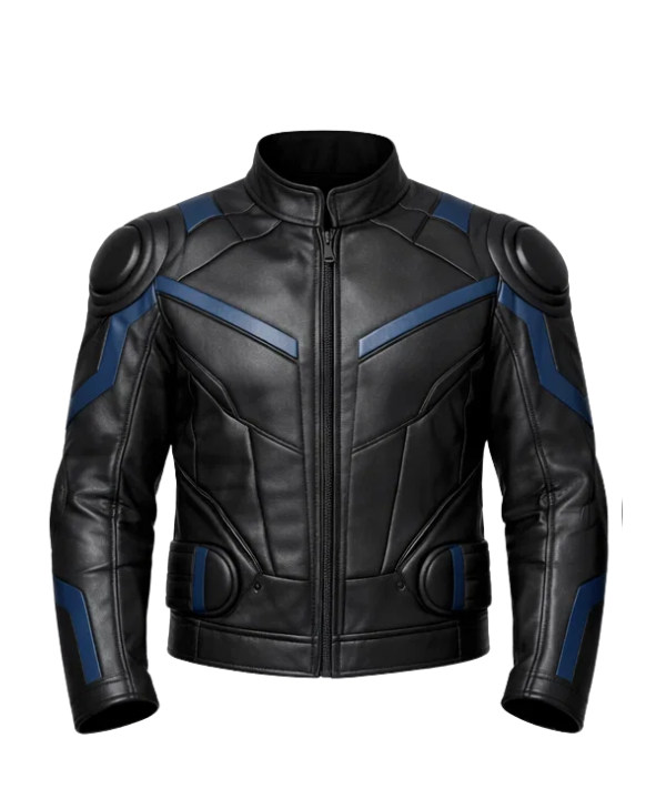 Men’s Cyberpunk Urban Biker Leather Jacket