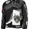 Men’s Pro Brooklyn Nets Black Jacket