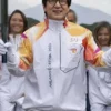 Milano Cortina 2026 Jackie Chan Flame Jacket
