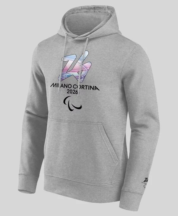 Milano Cortina 2026 Paralympics Embrace Graphic Hoodie front sale