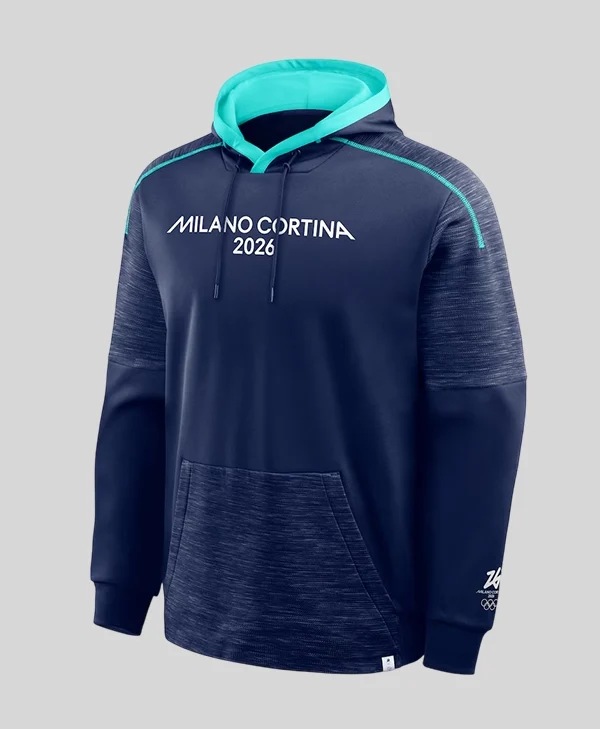 Milano Cortina 2026 Winter Olympics Agility Defender Hoodie shoot