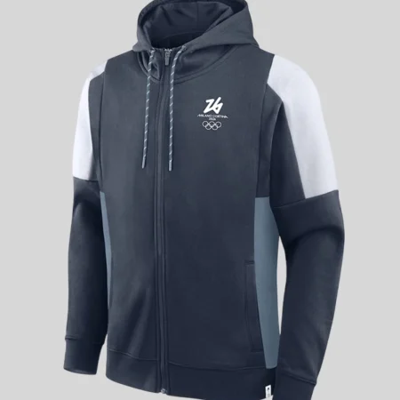 Milano Cortina 2026 Winter Olympics Full-Zip Hoodie sale