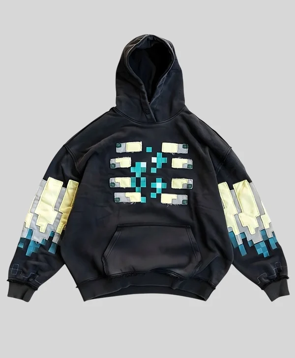 Minecraft X Very Cool Collab The Warden Hoodie