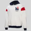 Mitchell & Ness White LA28 French Terry Hoodie