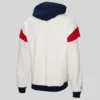 Mitchell & Ness White LA28 French Terry Hoodie back