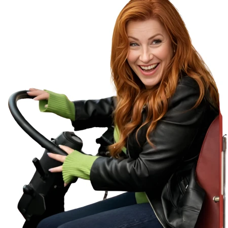 Motorvalley Giulia Michelini Leather Jacket front