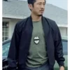 Movie The Rip Steven Yeun Bomber Jacket