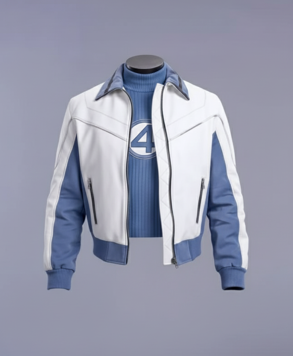 Mr Fantastic Avengers Doomsday Leather Jacket