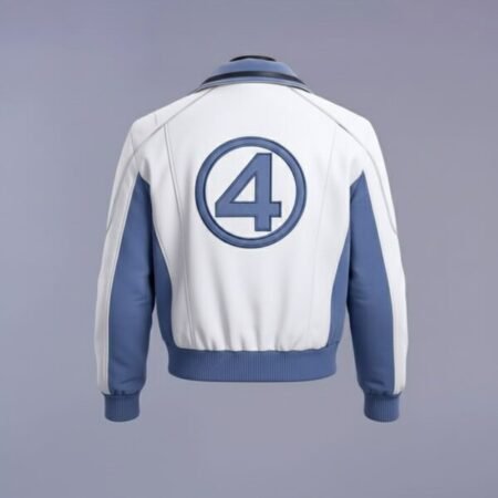 Mr Fantastic Avengers Doomsday Leather Jacket black