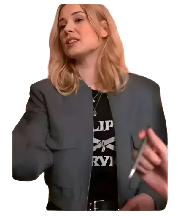 My Secret Santa Alexandra Breckenridge Grey Jacket