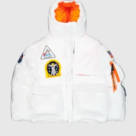 NASA Artemis Winter Hooded Puffer Jacket