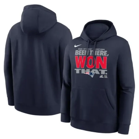 New England Patriots 2025 AFC East Division Champions Hoodie