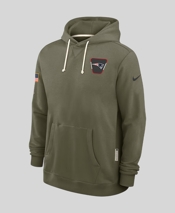 New England Patriots Salute to Service Hoodie 2025