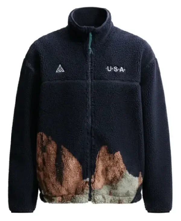 Nike USA Windproof Fleece Jacket