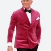 No Time to Die Event Daniel Craig Velvet Blazer