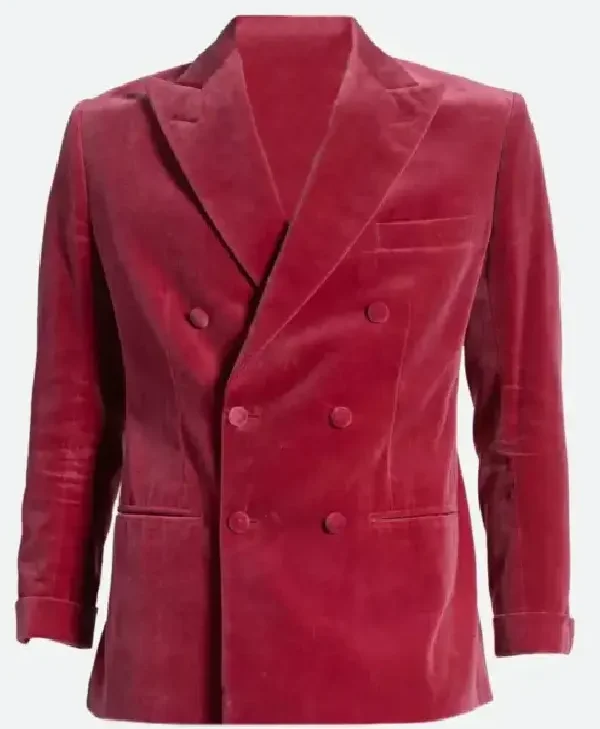 No Time to Die Event Daniel Craig Velvet Blazer front