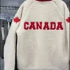 Olympic 2026 Team Canada Sherpa Fleece Jacket back