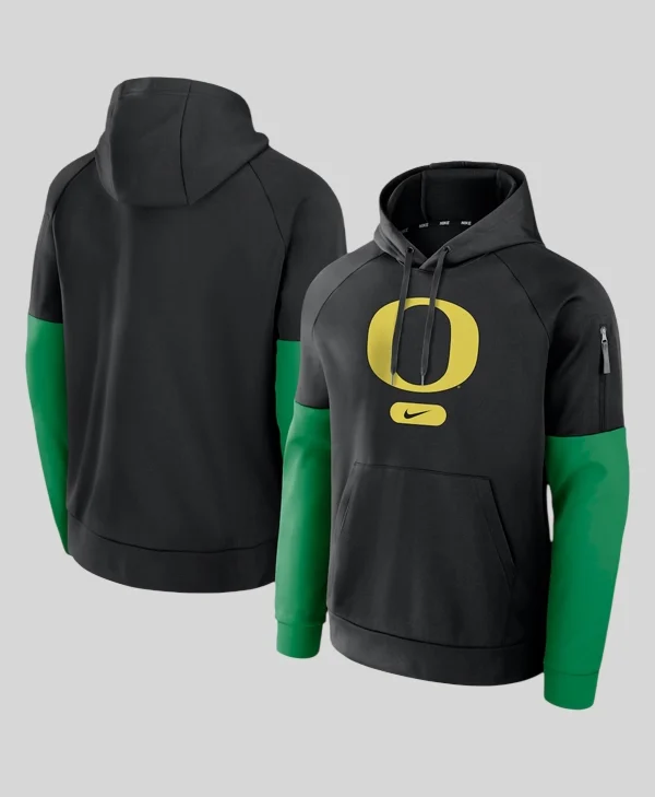 Oregon Ducks Fitness Performance Hoodie