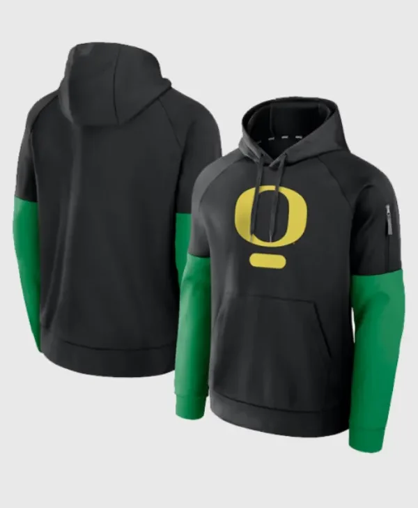 Oregon Ducks Fitness Performance Hoodie