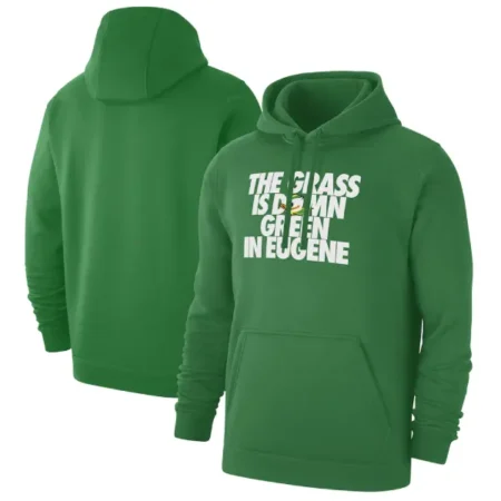 Oregon Ducks Grass Is Green Hoodie